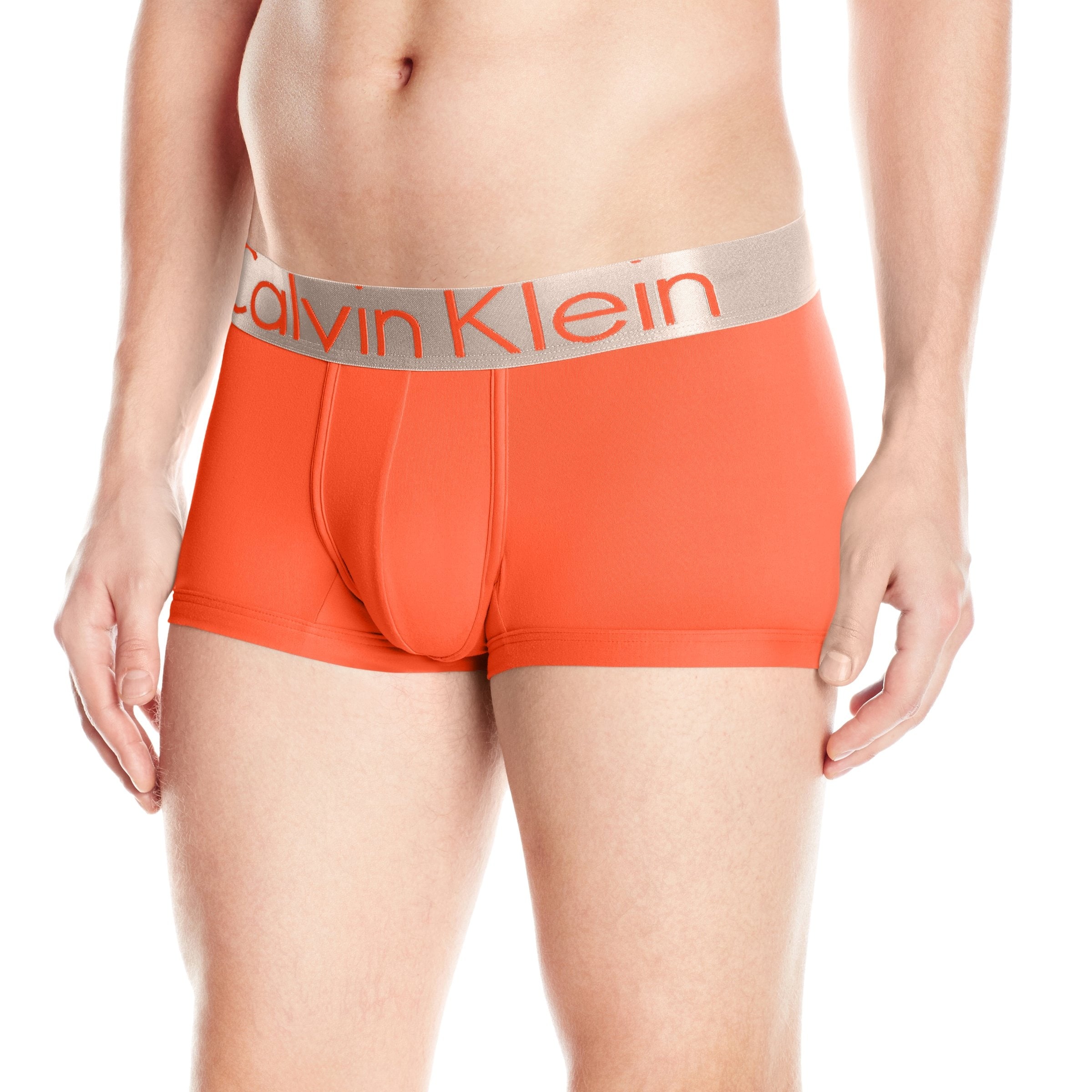 calvin klein orange boxers