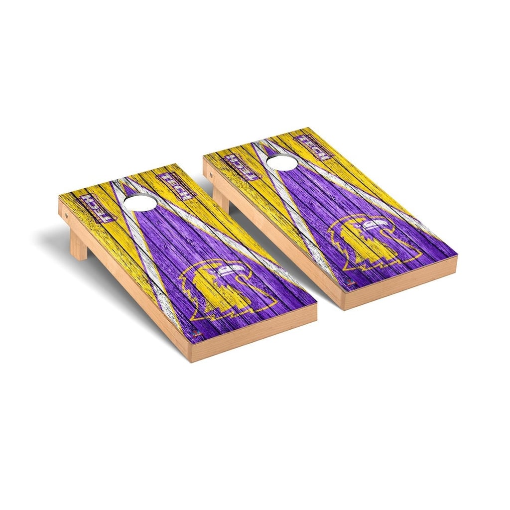 Tennessee Tech TTU Golden Eagles Triangle Cornhole Board Set