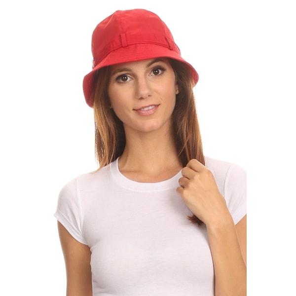 Womens Cloche Rain Hat