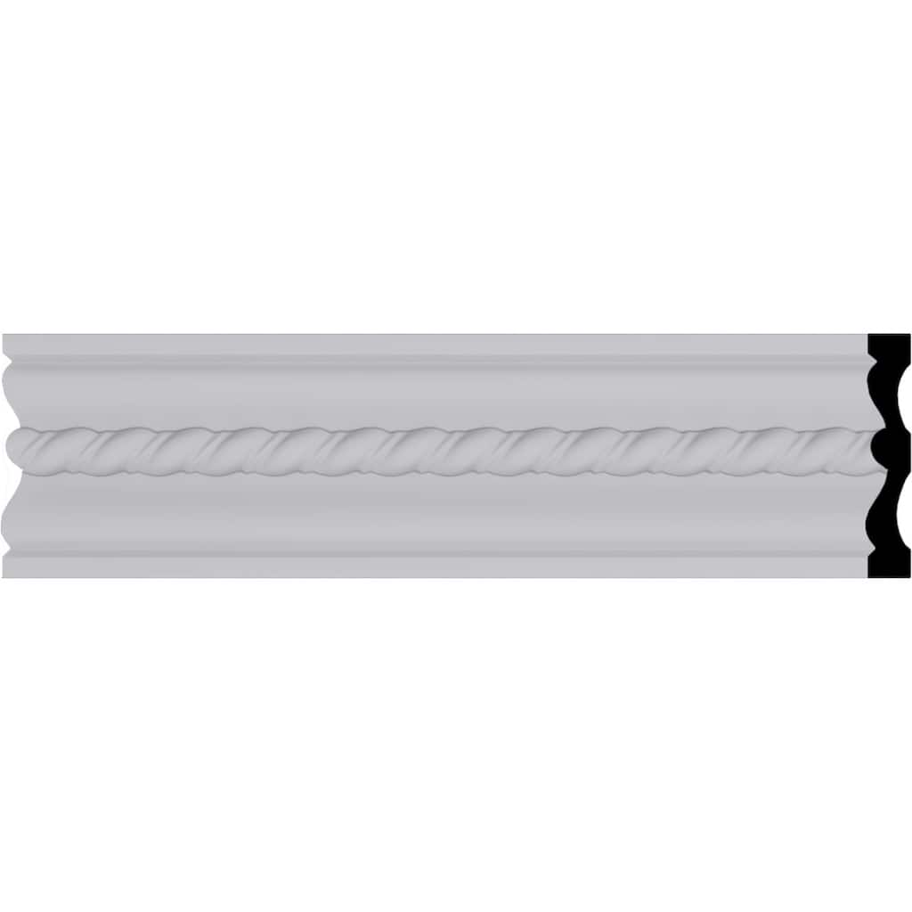 4"H x 3/4"P x 94 1/2"L Oslo Rope Chair Rail or Casing Moulding
