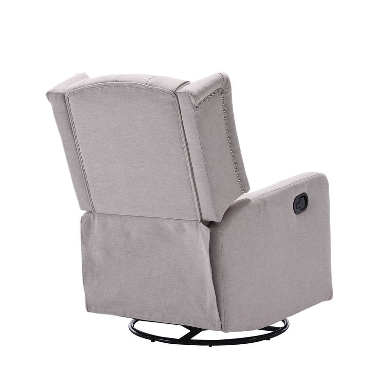 360 Degree Swivel Nursery Rocking Chair