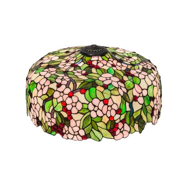 20 In Wide Tiffany Cherry Blossom Shade Overstock 31285277 You'll receive email and feed alerts when new items arrive. overstock com