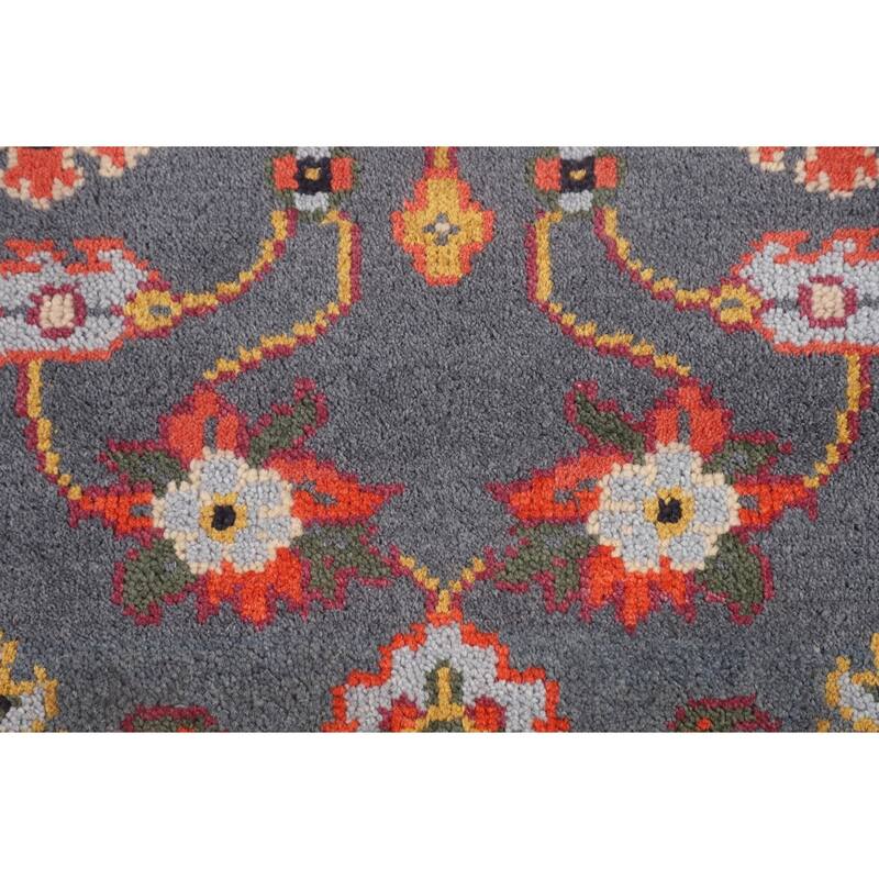 Oushak Indian Foyer Rug Handmade Wool Carpet - 3'0"x 5'0"