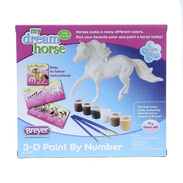 Breyer 112 Classics PaintByNumber Horse Pinto multi Bed Bath