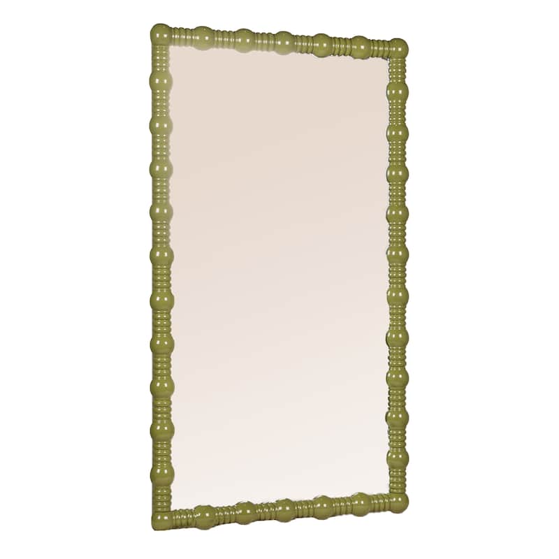 Dowel Wall Mirror - Sage Green