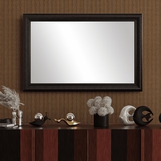 Solano Cherry Chocolate Framed Wall Mirror - Bed Bath & Beyond - 33896586