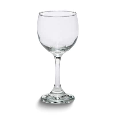 Curata Set of 12 Glass Red Wine Goblets