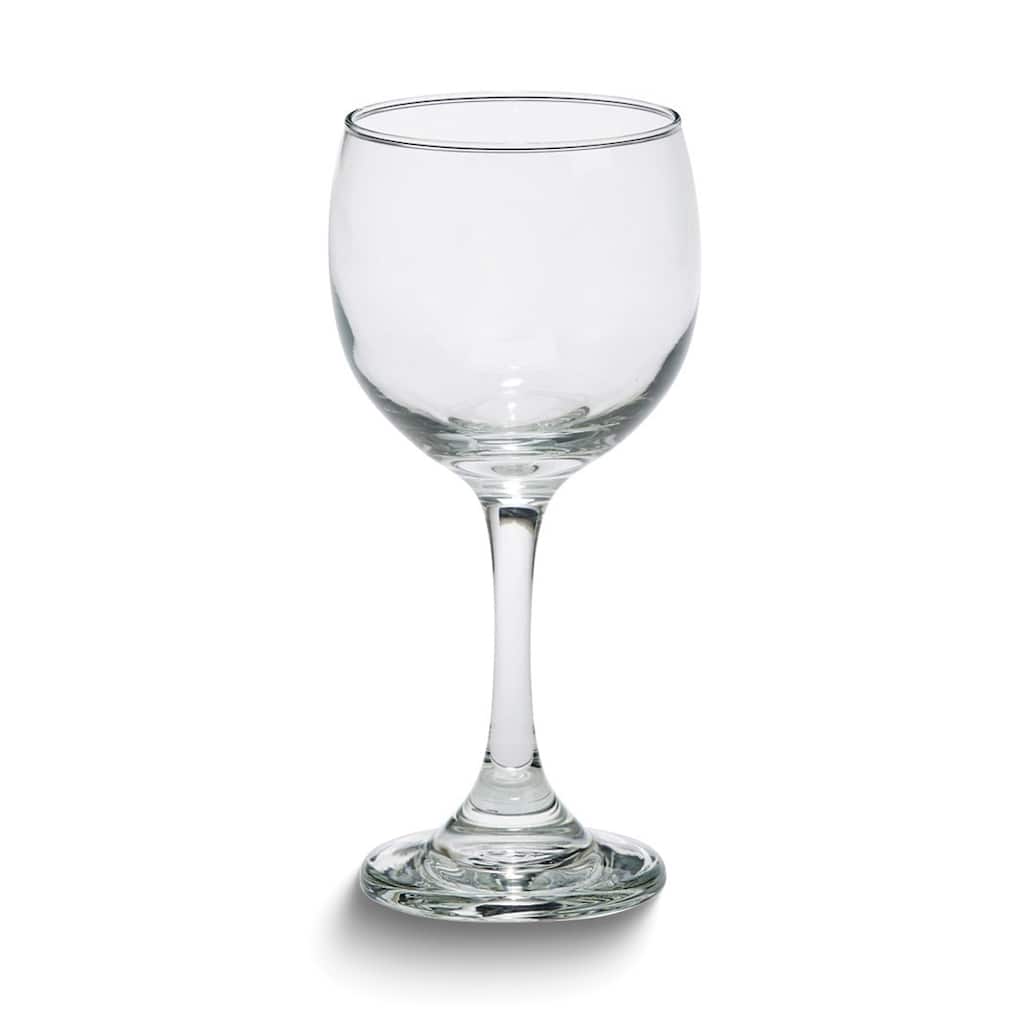 Curata Set of 12 Glass Red Wine Goblets