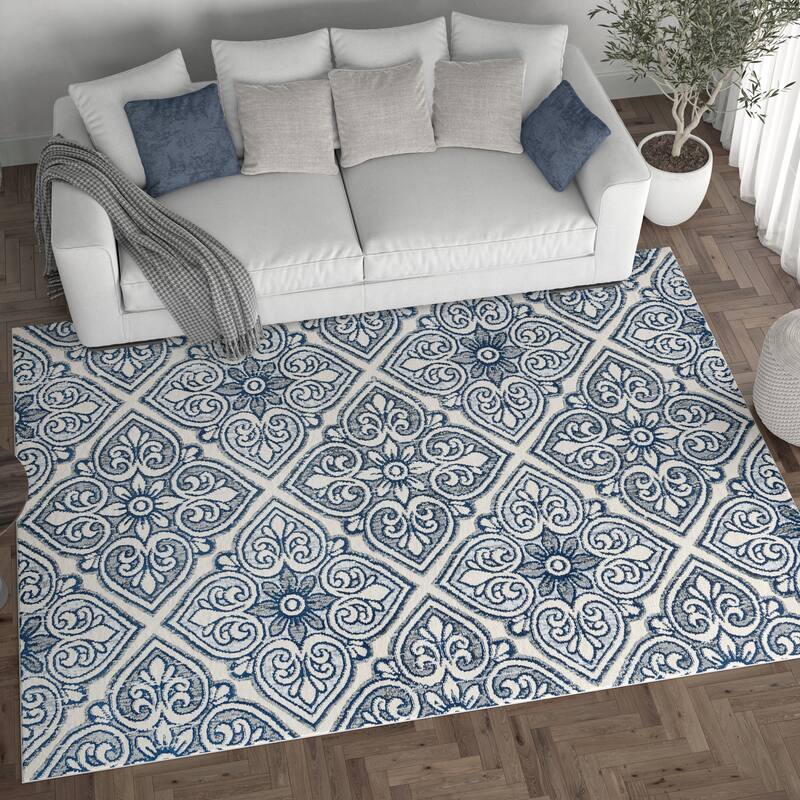 Carrington Global Floral & Botanical Indoor Area Rug