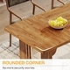 preview thumbnail 6 of 23, 70.89" Rectangle Dining Table for 6-8 People, Modern Simple Wood Kitchen Table