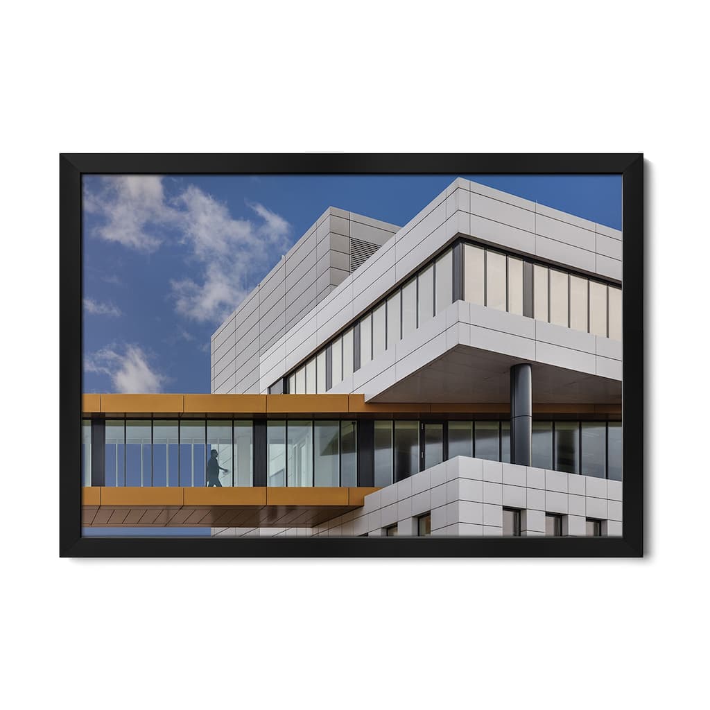 The Bridge Premium Framed Poster by Theo Luycx
