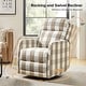 preview thumbnail 25 of 53, Diana Modern Polyester 360-degree Swivel Rocker Recliner by HULALA HOME