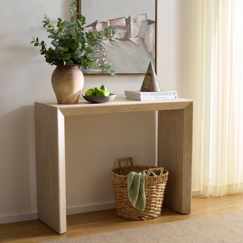 SAFAVIEH Home Woodrow Console Table - 39"W x 16"D x 32"H