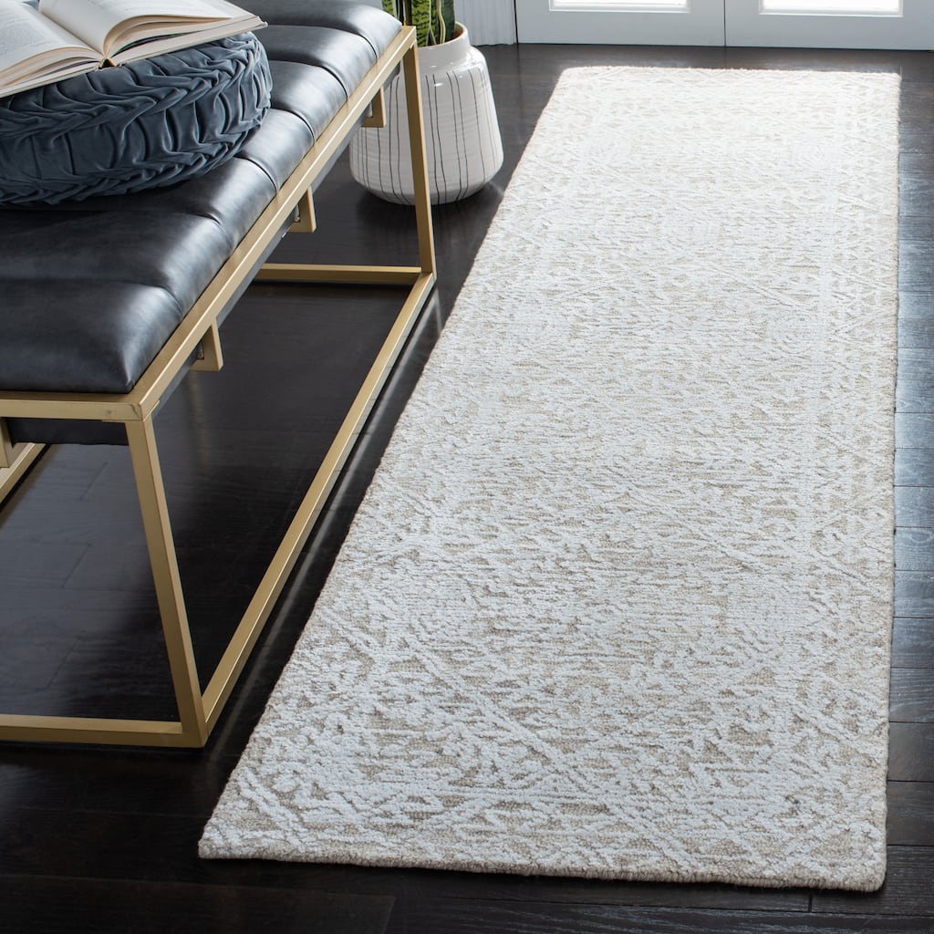 SAFAVIEH Handmade Glamour Mirijela Wool/ Viscose Rug