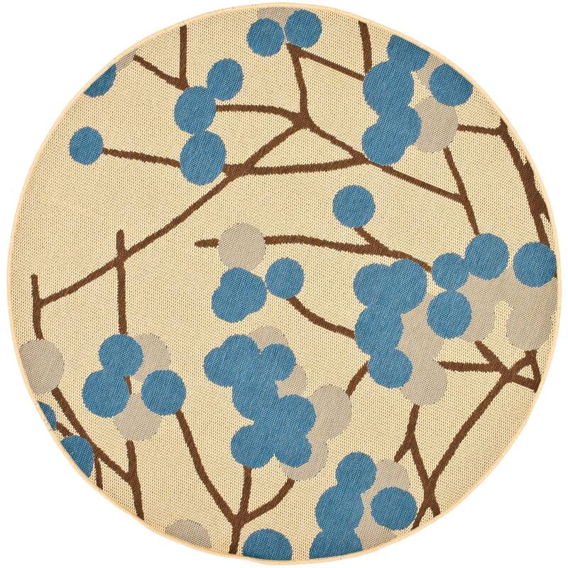 SAFAVIEH Courtyard Delois Indoor/ Outdoor Waterproof Patio Backyard Rug