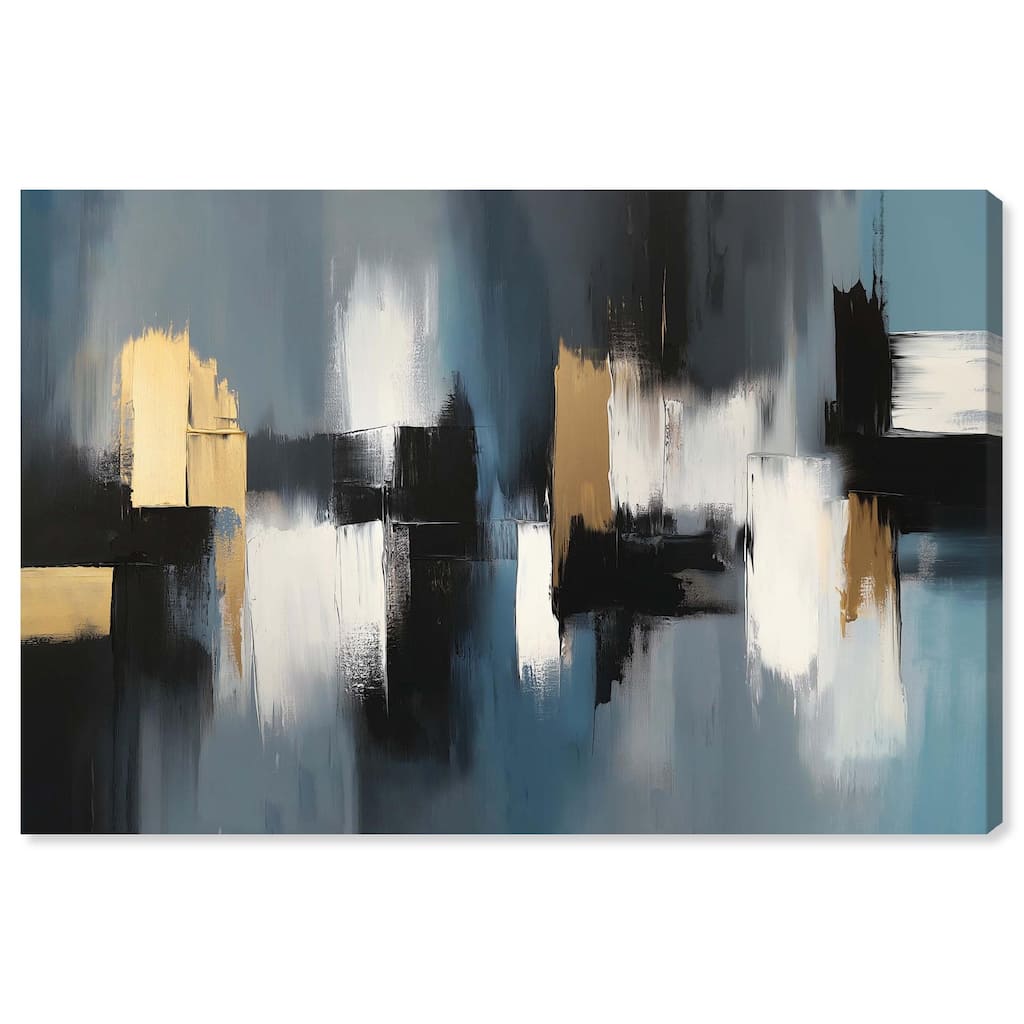 Within Blues Canvas by Art Remedy, Gallery Wrapped