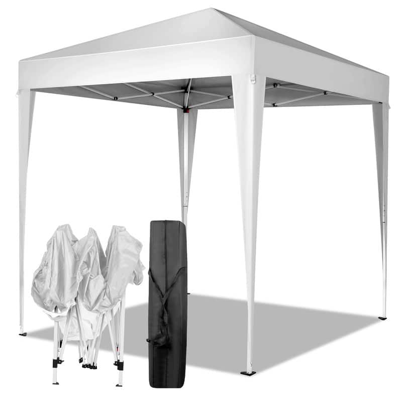 10 ft. x 10 ft. Green Straight Leg Pop-Up Canopy