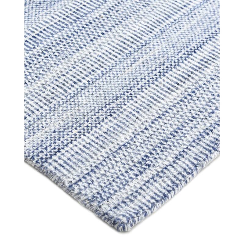 Overton Handmade Modern Contemporary Striped Indoor-Outdoor Area Rug