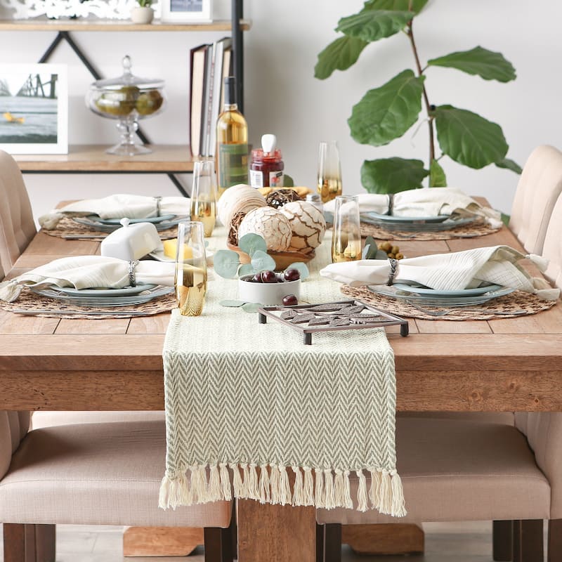 DII Chevron Table Runner