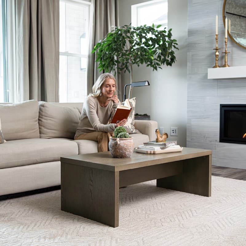 Maven Lane Zeno Rectangular Coffee Table