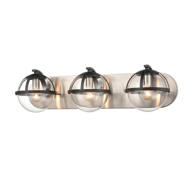 Elk Home Davenay Multiple Finishes With Clear Glass 2 Light Vanity Light