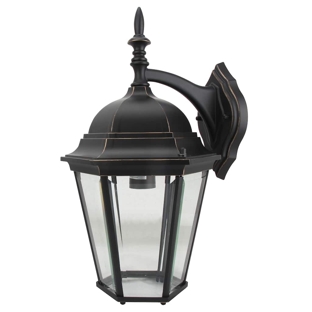 1 Light Outdoor Wall Lantern in Imperial Black