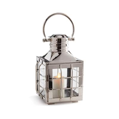 Nantucket 11 inch Outdoor Lantern Silver