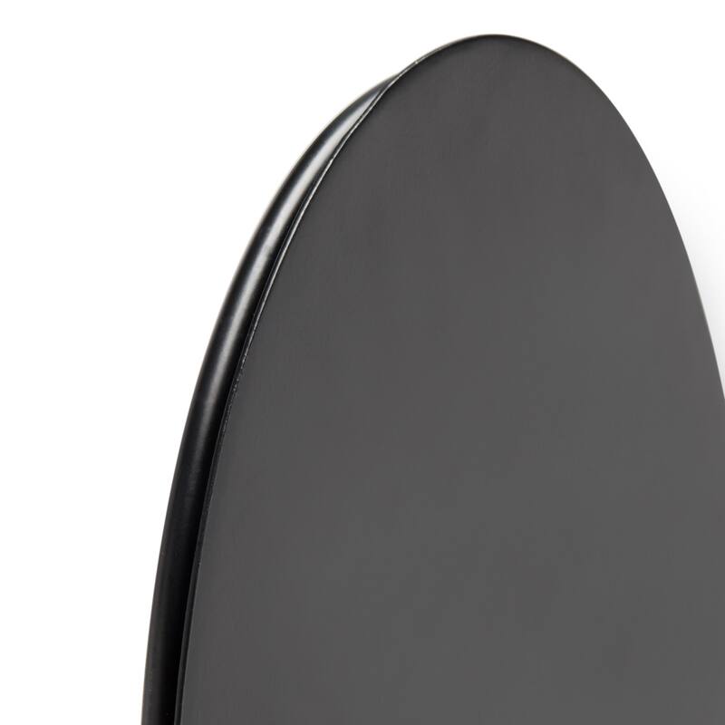 SAFAVIEH Yaritza 12.5" Mirror - Matte Black - 13Wx1Dx61H