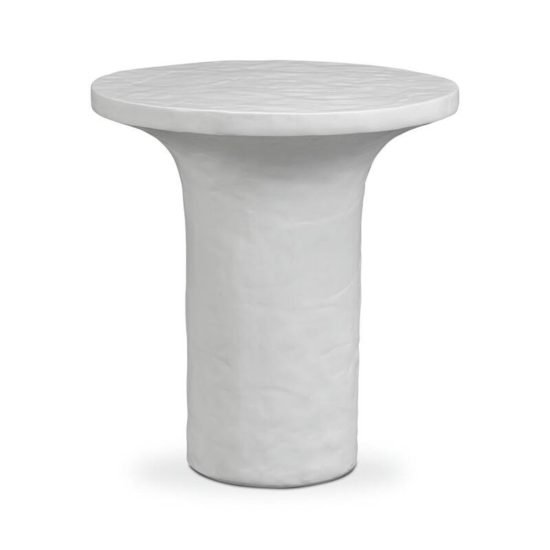 Poly & Bark Selenit Hand-Crafted Reinforced Cement Side Table