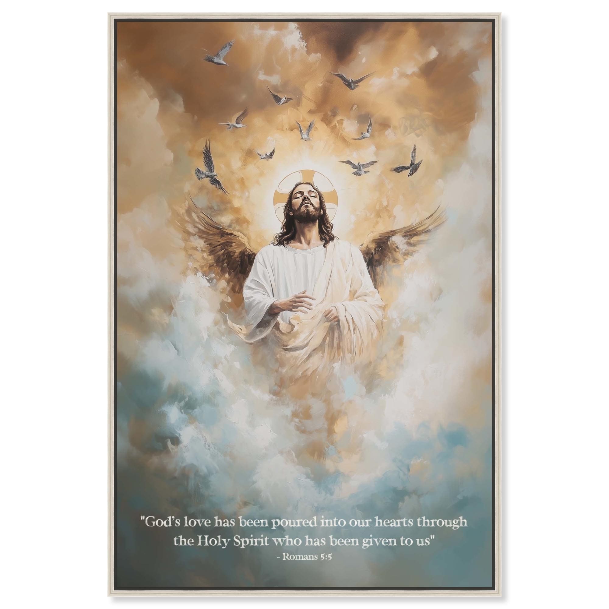 His Love Canvas by Art Remedy