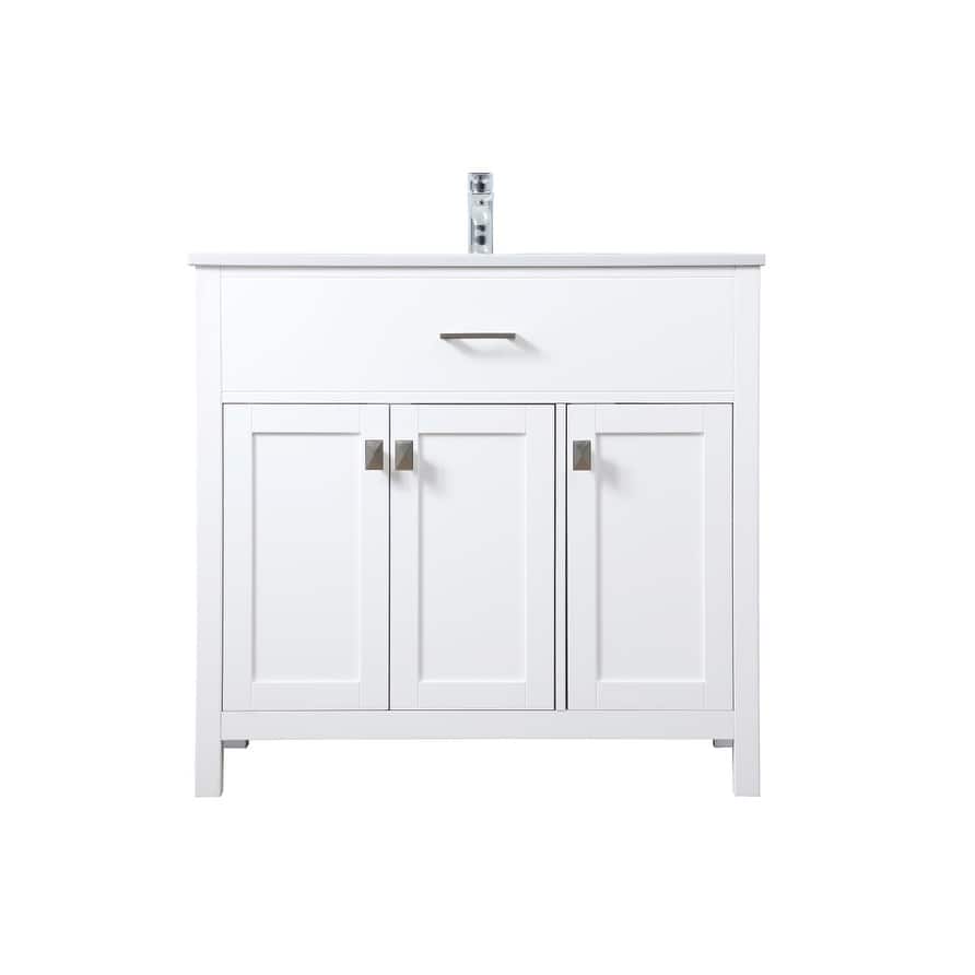 Elegant Lighting VF28836 Harrison 36" Free Standing Single Basin