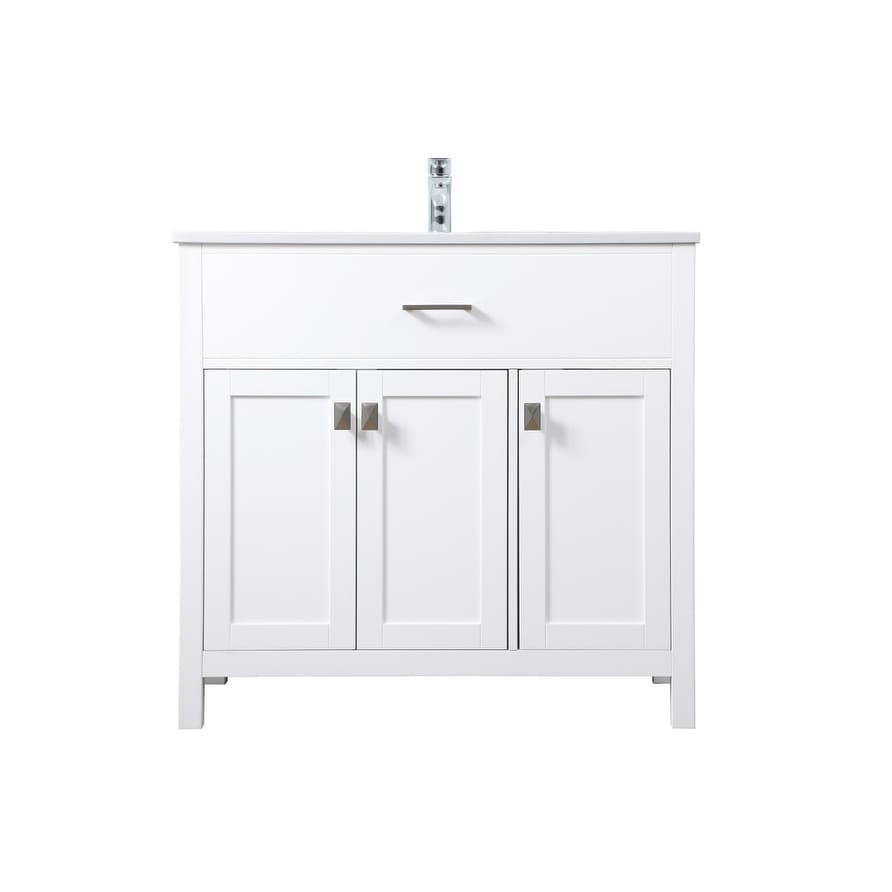 Elegant Lighting VF28836 Harrison 36" Free Standing Single Basin