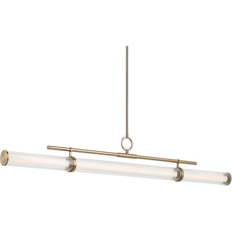 Kichler 52754LED Riven 60" Wide LED Linear Chandelier
