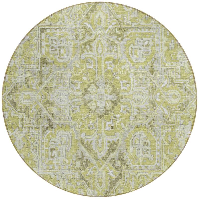 Nave Oriental Weather Resistant Classic Elegance Outdoor Rug
