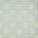preview thumbnail 9 of 41, SAFAVIEH Handmade Soho Vuturica N.Z. Wool Rug 6' x 6' Square - Light Blue/Beige