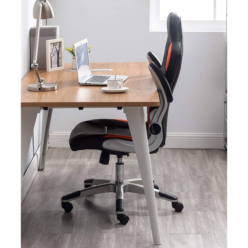 Ergonomic Swivel Computer Adjustable Lumbar Support Tilt Executive Gaming Chair