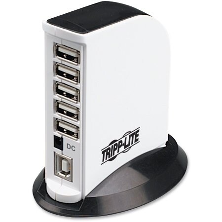 Tripp Lite - 7-Port Usb 2.0 U / Usb 1.1 Compact Mobile Hi-Speed Hub Tower
