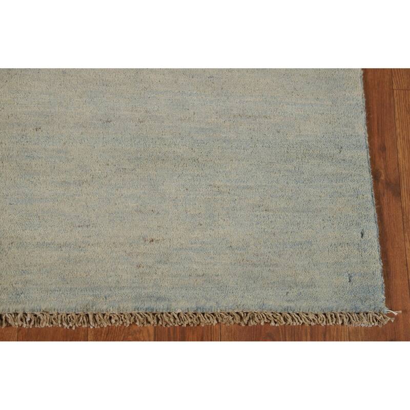 Modern Gabbeh Oriental Foyer Rug Multi-Color Handmade Wool Carpet - 3'2"x 4'11"