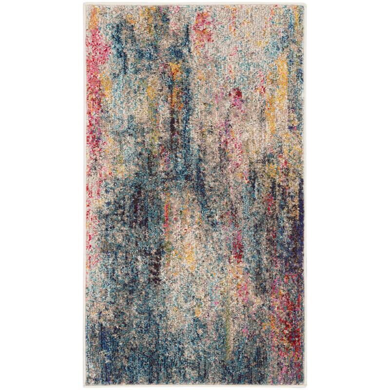 Nourison Celestial Modern Abstract Multicolor Area Rug