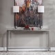 preview thumbnail 6 of 4, Uttermost Hayley Silver Console Table