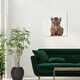 preview thumbnail 7 of 5, Wynwood Studio Canvas Animals Baby Animal Tiger Gold and Modern & Contemporary Wall Art Canvas Print - Gold, White 24 x 20