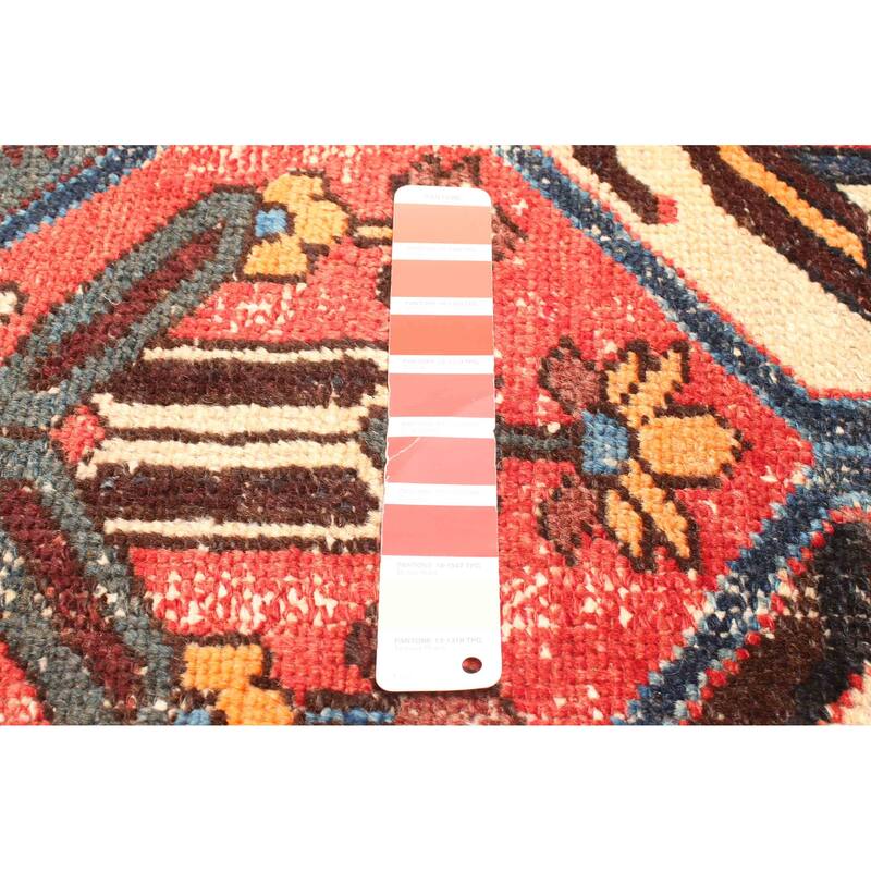 ECARPETGALLERY Hand-knotted Kayseri Vintage Red Wool Rug - 4'0 x 6'5