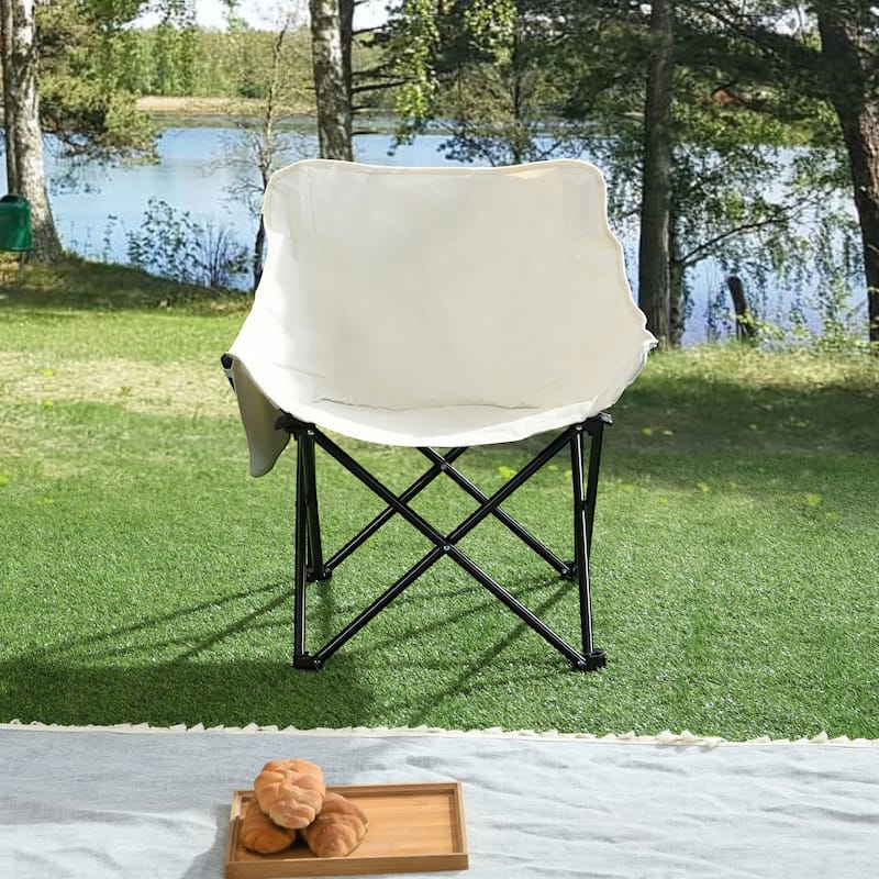 2PCS Outdoor Camping Chairs Folding/Portable