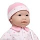 preview thumbnail 4 of 4, JC Toys La Baby Soft 16" Baby Doll, Pink with Pacifier, Asian