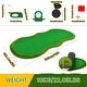 preview thumbnail 3 of 18, Putting Green Mat with Stainless Steel Cups & Adjustable Slope Challenge for Both Indoor & Outdoor