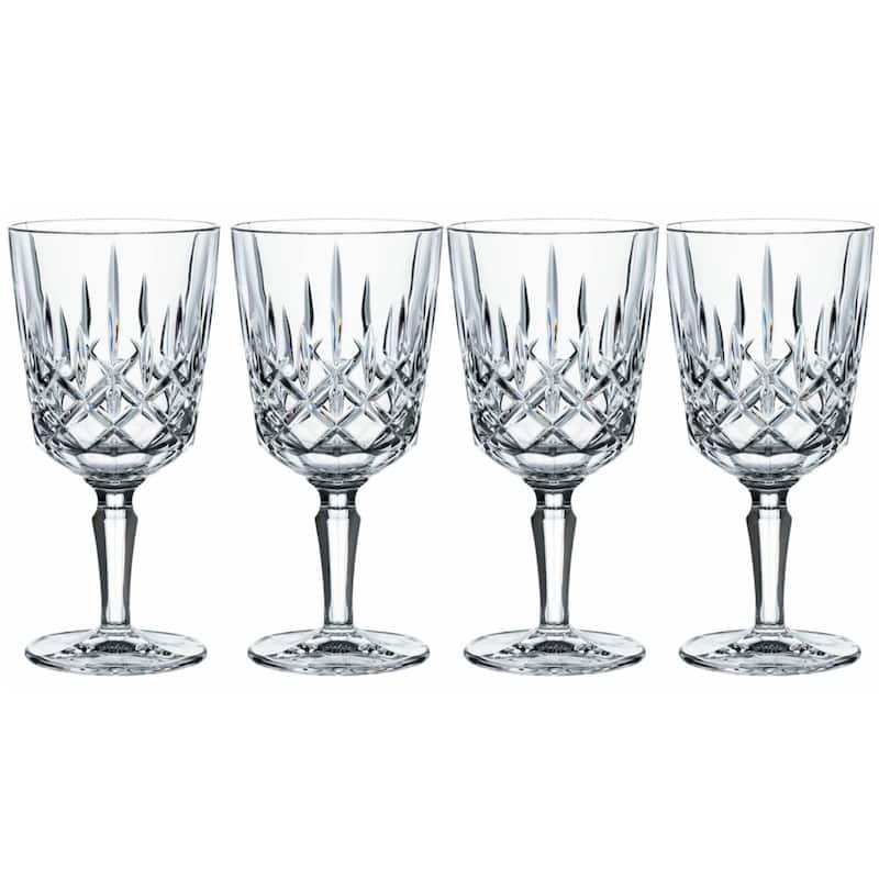 Nachtmann Set of 4 Noblesse Crystal Cocktail Glasses - 12 oz - 12 oz - Clear