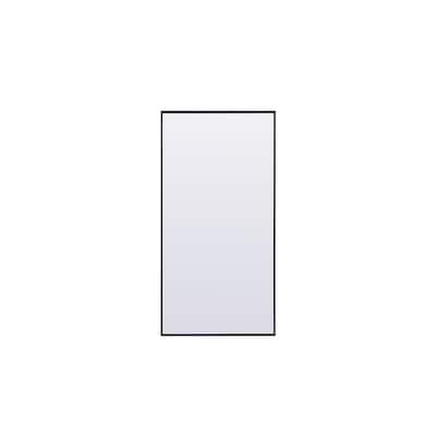 Indigo Home Metal Frame Rectangle Full Length Mirror 30x60 Inch