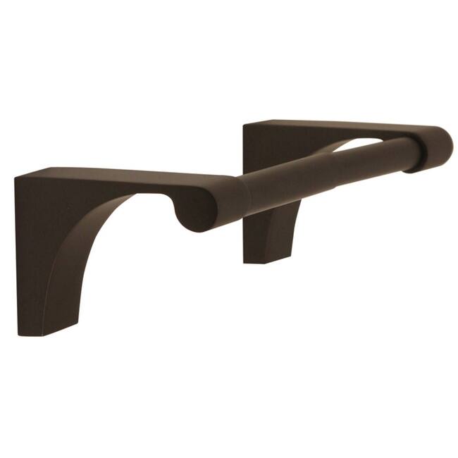 Alno Luna 6-1/4 Inch Modern Designer Double Post Toilet Paper Holder