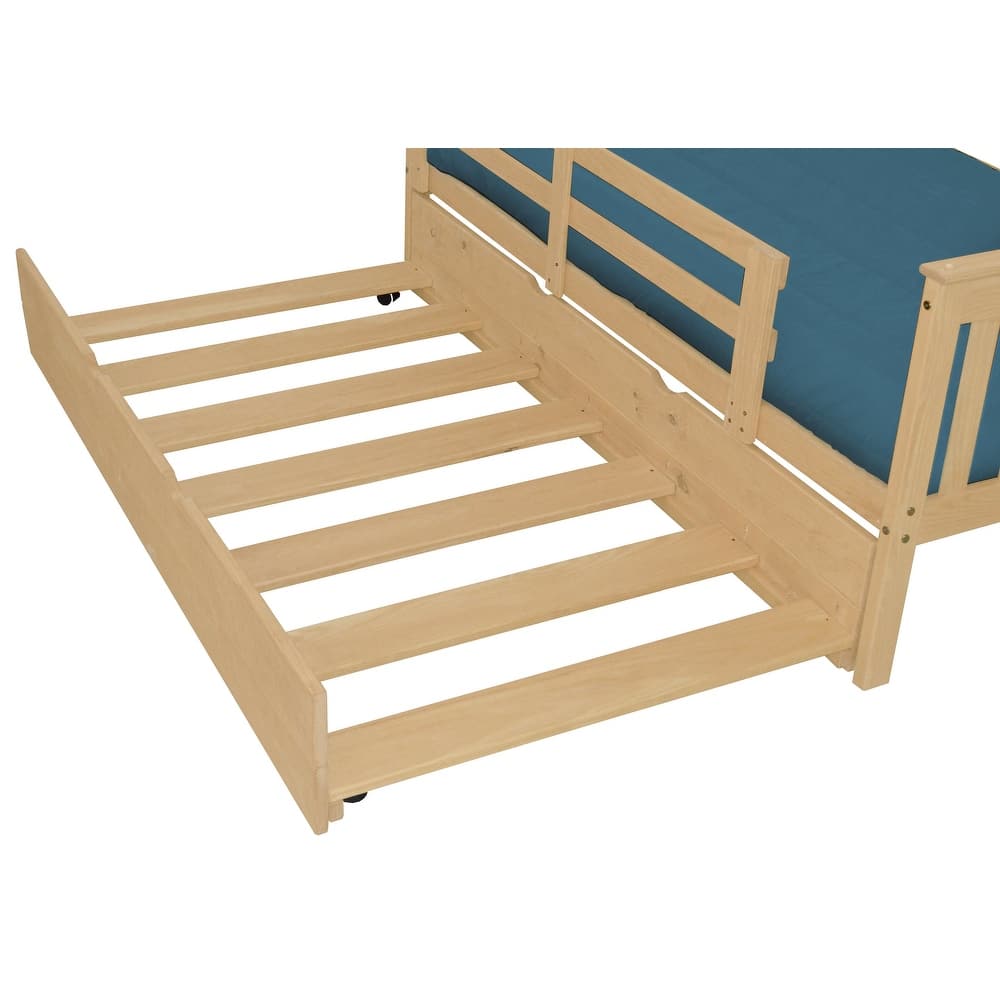 Pine Full Trundle Unit