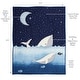 preview thumbnail 3 of 9, Lambs & Ivy Bubbles & Squirt 3-Piece Whale/Ocean Aquatic Baby Crib Bedding Set